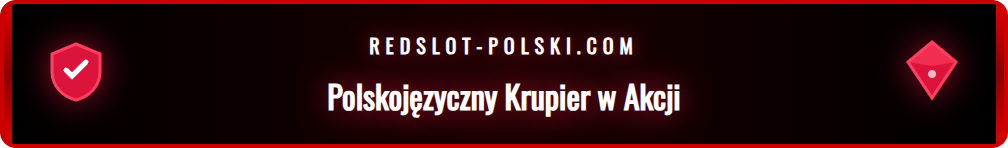 Zdjęcie polskiego krupiera prowadzącego grę w kasynie na żywo.