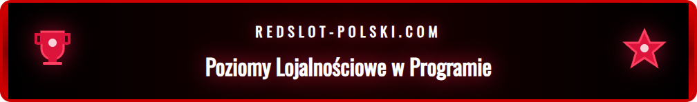 Grafika przedstawiająca kolejne poziomy w programie VIP Redslot.